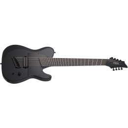 Schecter PT-8 MS Black Ops Satin Black Open Pore