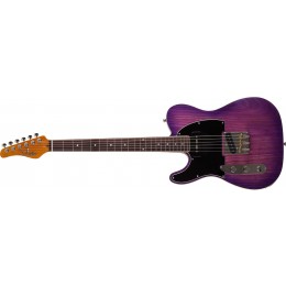 Schecter PT Special Left Handed Purple Burst Pearl Front