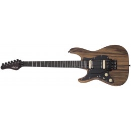 Schecter Sun Valley Super Shredder Exotic Black Limba Left Handed 1267 TILT