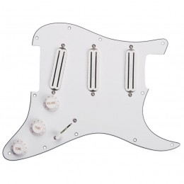 Seymour Duncan Triple Rails Loaded Pickguard White