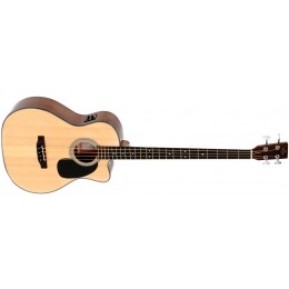 Sigma BMC-1STE+ Acoustic Bass Guitar Natural Front