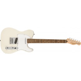 Squier Affinity Series Telecaster Laurel Fingerboard White Pickguard Olympic White Front