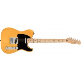 Squier Affinity Series Telecaster Maple Fingerboard Black Pickguard Butterscotch Blonde Front