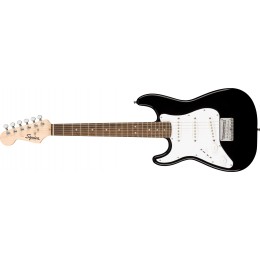 Squier Mini Stratocaster Left-Handed Black Front