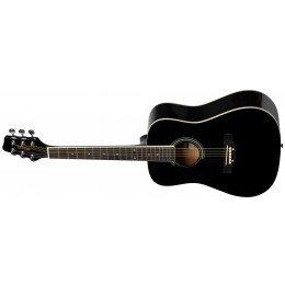 Stagg SA20D 3/4 Acoustic Guitar Left Handed Black