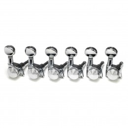 Stentor Locking Guitar Machine heads Mini 6L Chrome Main