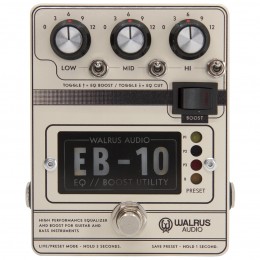 Walrus Audio EB-10 Cream front