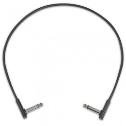 Warwick-RockBoard-Flat-Patch-Cable-45cm-Black-Front