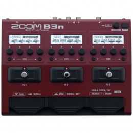 Zoom B3n Bass Multi Effects Pedal Top