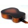 Freshman FOP1OTSB Acoustic Guitar Back of body