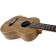 Freshman UKWALT Walnut Tenor Ukulele Body Angle