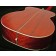 Adam Black O5 Natural Acoustic Guitar Body Back Angle