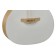 Applause Jump Electro Acoustic Guitar Blank Canvas White