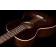 Art & Lutherie Roadhouse Bourbon Burst Parlour Guitar Body Angle
