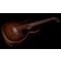 Art & Lutherie Roadhouse Bourbon Burst Parlour Guitar Angle