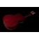Art & Lutherie Roadhouse Tennessee Red Parlour Guitar Back Angle