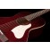 Art & Lutherie Roadhouse Tennessee Red Parlour Guitar Body angle Closeup