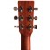 Auden Austin Spruce Bubinga Fullbody Mini Jumbo Acoustic Headstock Back