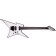 BC Rich Ironbird Extreme with Floyd Rose Matte White Front