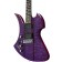 BC Rich Mockingbird Legacy STQ Hardtail Left Hand Trans Purple Body Angle