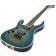 BC Rich Shredzilla Extreme Exotic with Hipshot Left Hand Cyan Blue Burl Angle