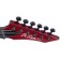 BC Rich Warlock Prophecy With Quad Bridge Gloss Red Headstock