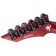 BC Rich Warlock Prophecy With Quad Bridge Gloss Red Headstock Back
