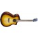 Breedlove Discovery S Concerto Edgeburst CE Sitka Front Angle 2