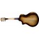 Breedlove Organic Artista Pro Concertina Burnt Amber CE Back Angle