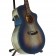 Breedlove Pursuit Exotic S Concert Blue Eyes CE Myrtlewood Body Angle