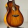 Breedlove Pursuit Exotic S Concert Tiger's Eye CE Myrtlewood Body Angle