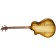 Breedlove Pursuit Exotic S Concerto Amber Fretless Bass CE Back Angle
