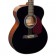 Brunswick BF200 Folk Acoustic Guitar Black Gloss