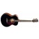 Brunswick BF200 Folk Acoustic Guitar Black Gloss