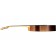 Brunswick BF200 Folk Acoustic Guitar Tobacco Burst Satin Side