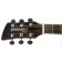 Brunswick BFL200 Left Handed Black Headstock