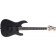 Charvel Pro-Mod DK24 HH HT E Ebony Fingerboard Satin Black Front Angle