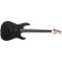 Charvel Pro-Mod DK24 HH HT E Ebony Fingerboard Satin Black Front Angle 2