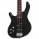 Cort Action Bass Plus Left Handed Black Body