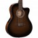 Cort Jade E Nylon Dark Brown Burst Body