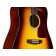 Guild D-40 Traditional Antique Sunburst body detail 2