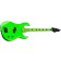 Dean Custom Zone Bass Nuclear Green