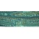 Dog Days Lapis 2-Inch Wide Guitar Strap Close Up