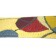 Dog Days Miro Style True Vintage 3-Inch Wide Guitar Strap (Limited Edition) Close Up