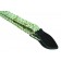 Dog Days Green Mandala 2-Inch Wide Guitar Strap