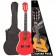 Encore 1/2 Size Classical Guitar Pack Metallic Red Main