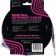 Ernie Ball 25 Foot Braided Straight/Angle Instrument Cable Purple Back