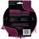 Ernie Ball 18 Foot Braided Straight/Angle Instrument Cable Neon Pink Back