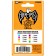 Ernie Ball Everlast Picks Orange .73mm Bag Of 12 Back