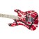 EVH Striped Series 5150 Red, Black and White Stripes